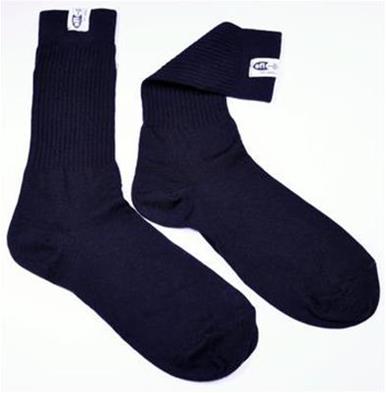 RaceQuip SFI 3.3 Fire Retardant Socks, SFI 3.3 Rated, Nomex, Black, Mens