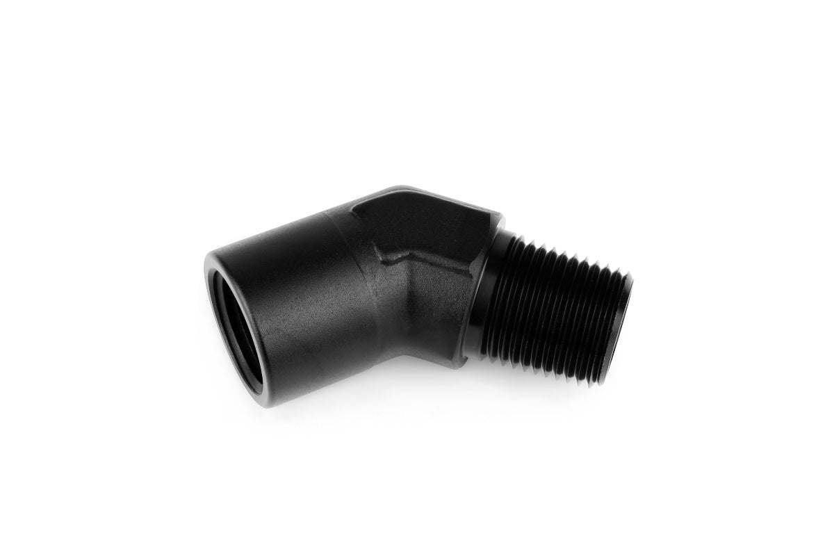 45-Degree Female to Male NPT Pipe Union Fitting