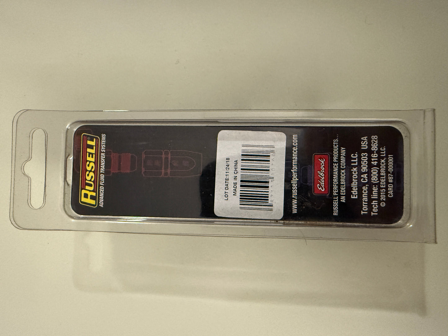 Russell -8AN O-Ring Boss Adapter