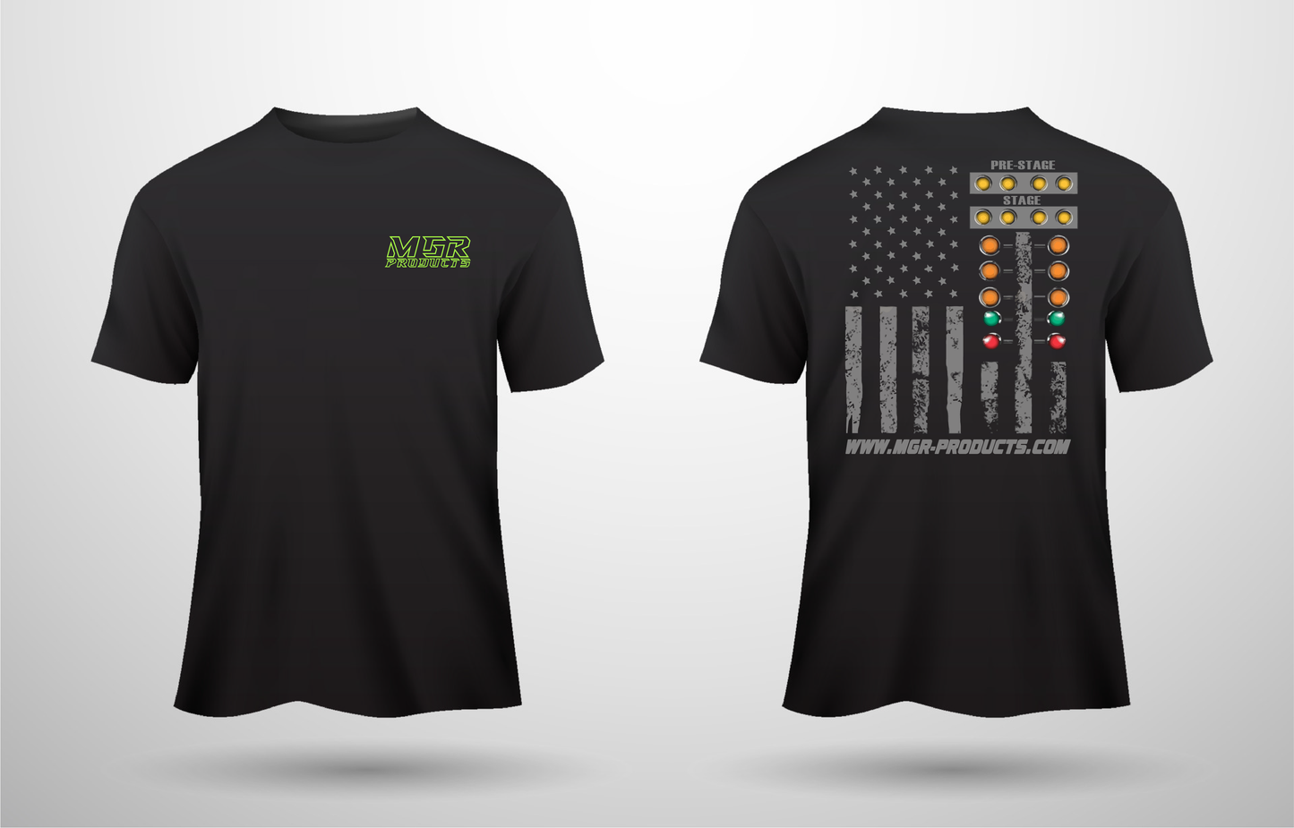 MGR Ghost American Flag and Tree Back