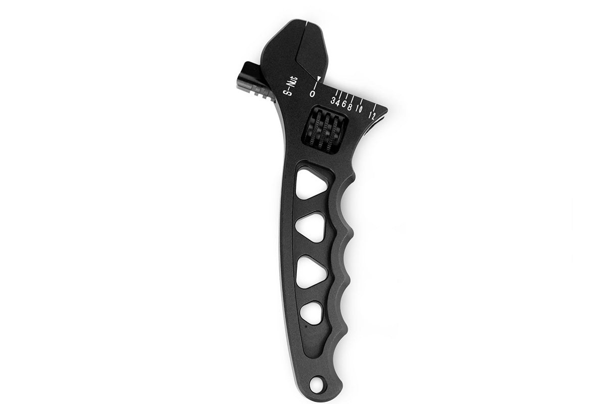 RaceFlux Anodized Aluminum Adjustable AN Wrench, -3AN to -12AN