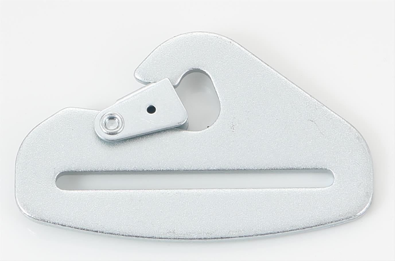 RaceQuip Racing Harness Components, Snap Hook End Seat Belt Mounting Hardware