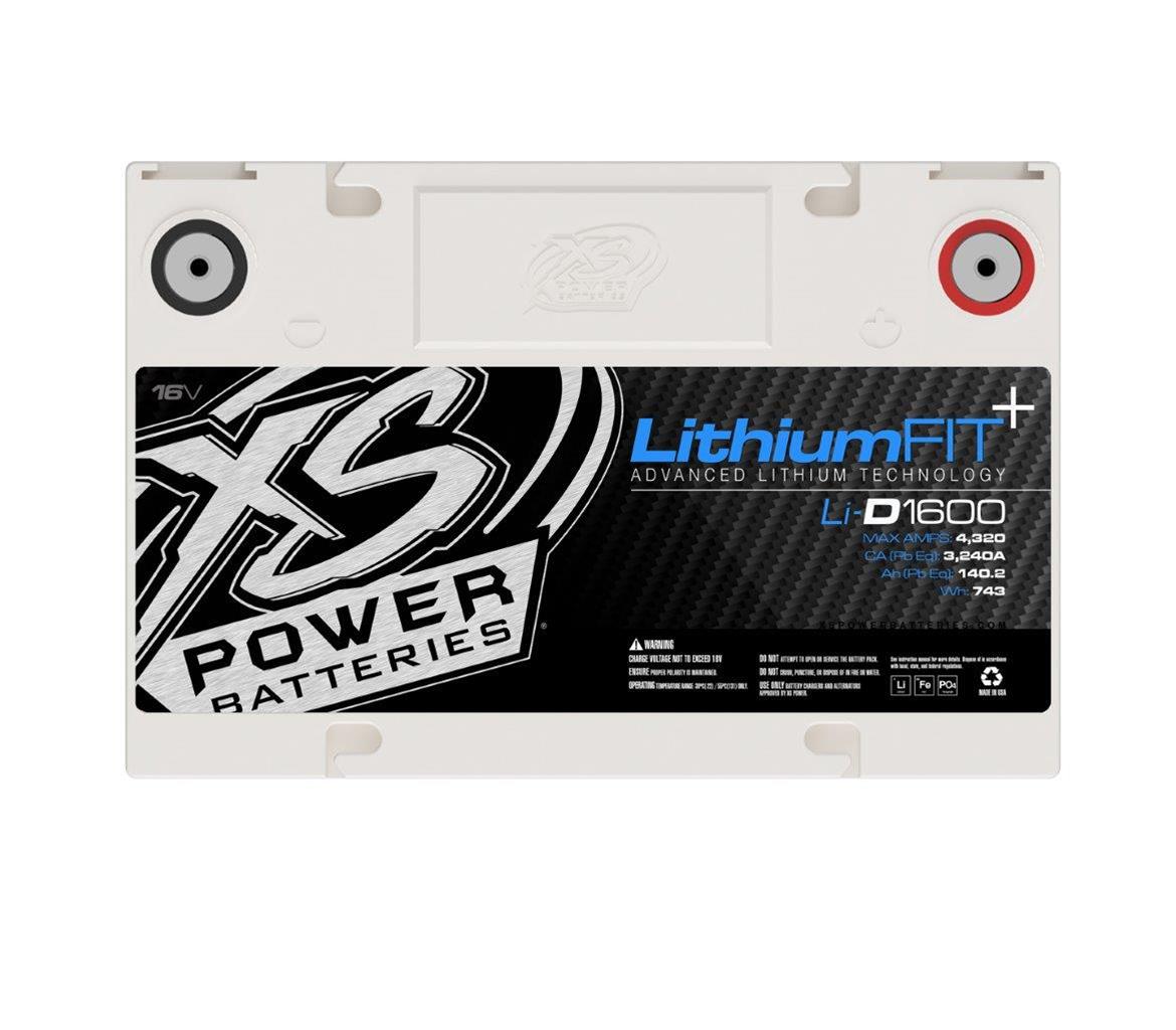 XS Power LI Series 16 V Lithium Racing Batteries LI-D1600