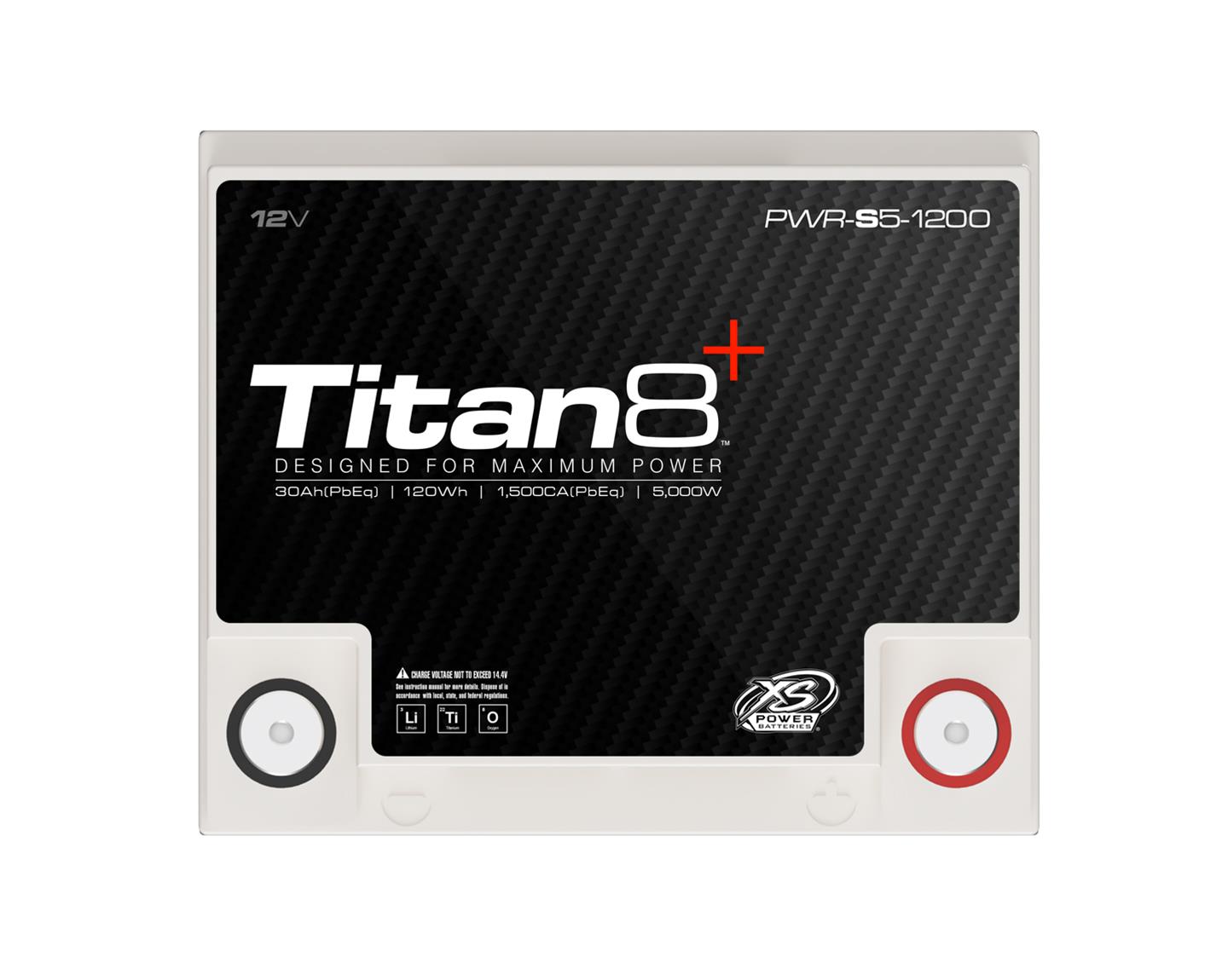 XS Power Titan8 Lithium Batteries PWR-S5-1200