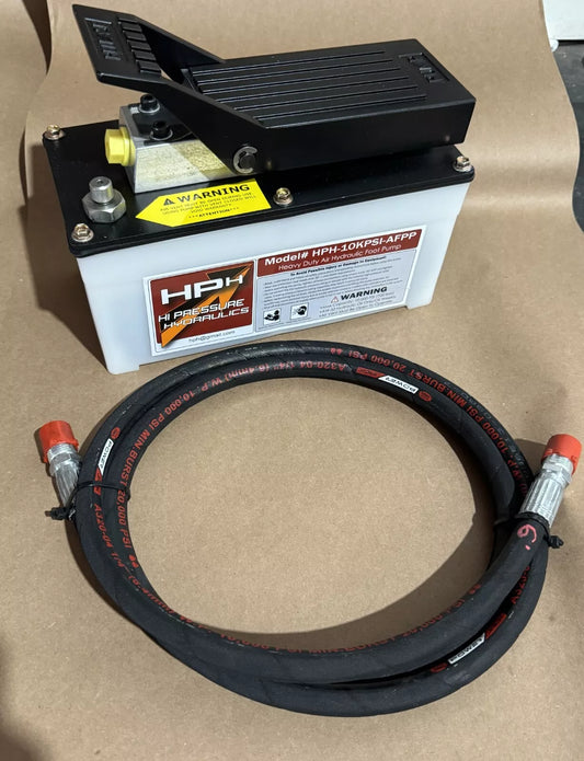 10,000 PSI Foot Pedal Pump