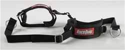 RaceQuip Non-SFI Approved Arm Restraints, Black, Pair