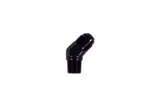 45-Degree Male NPT to AN Male Flare Adapter Fitting