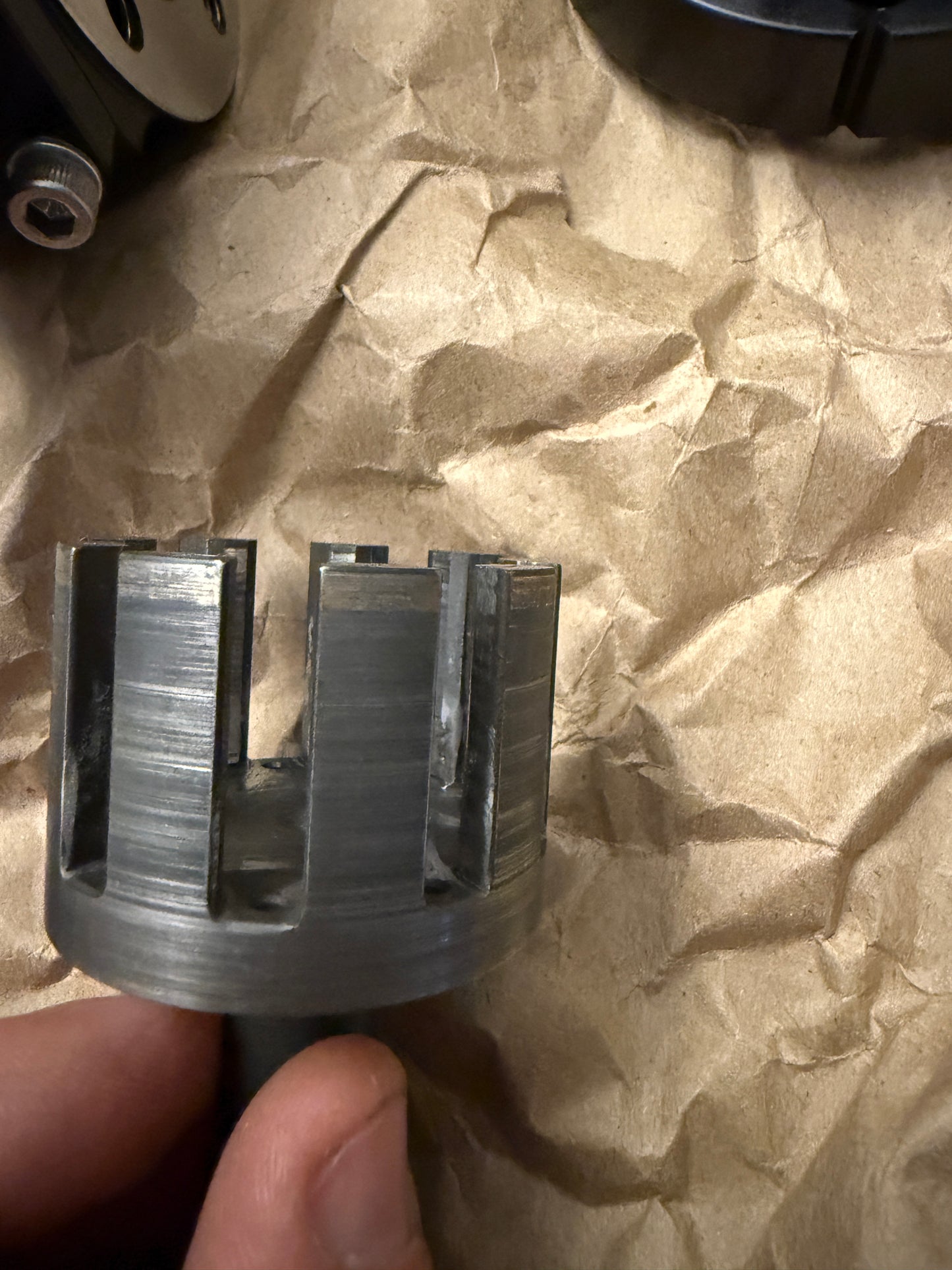 Fowler 5-3/8” Blower Snout with DMPE Hub Spacer