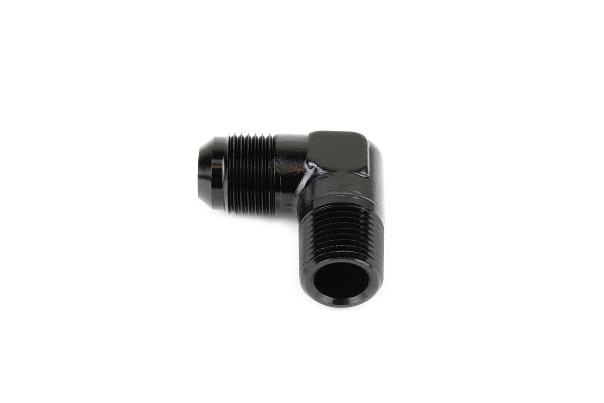 90-Degree Male NPT to AN Male Flare Adapter Fitting