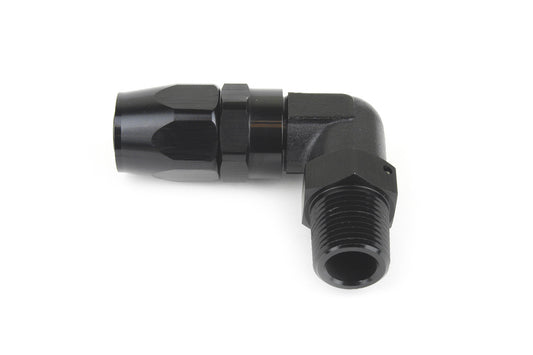 90-Degree Swivel AN Hose End to Male NPT Fitting