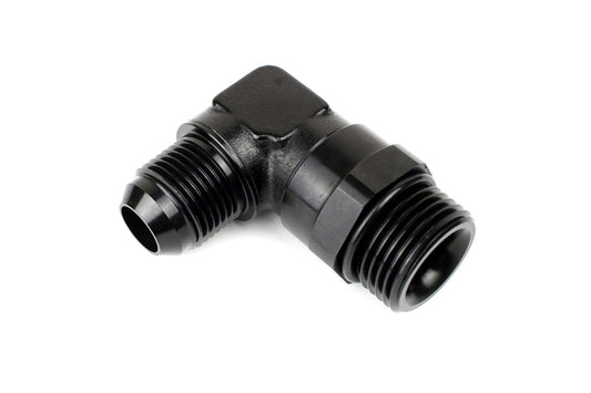 90-Degree Swivel O-Ring Boss to AN Male Flare Adapter Fitting