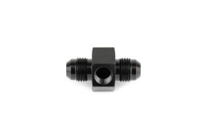 AN Male Flare to AN Male Flare w/NPT Female Sensor Port