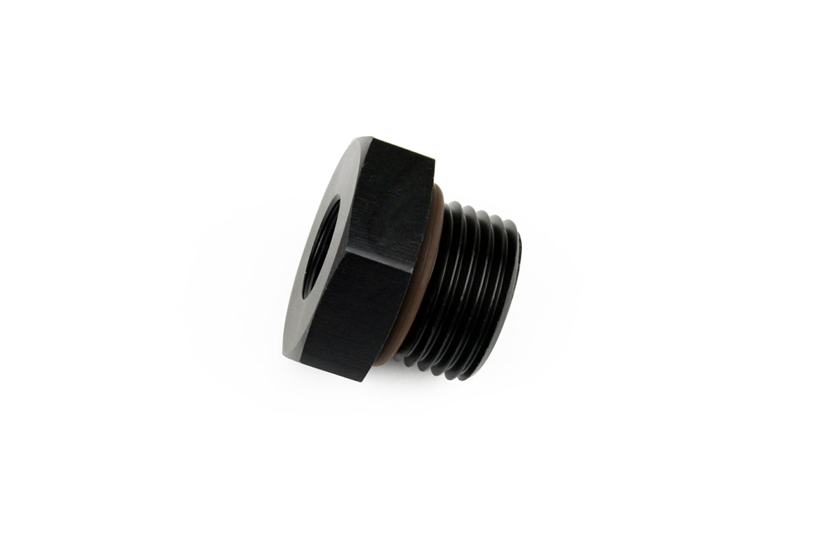 AN O-Ring Boss Plug with Female Sensor Port