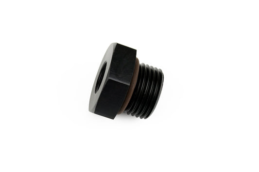 AN O-Ring Boss Plug with Female Sensor Port