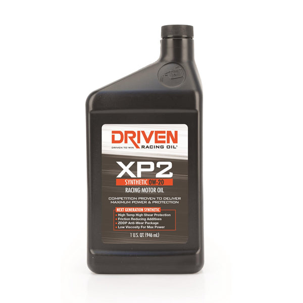 Driven Racing Oil XP2 RACING SYNTHETIC 0W-20 QUART