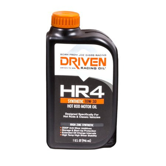 Driven Racing Oil HR4 HIGH ZINC SYNTHETIC 10W-30 QUART