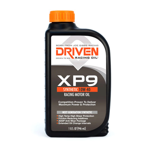 Driven Racing Oil XP9 RACING SYNTHETIC 10W-40 QUART