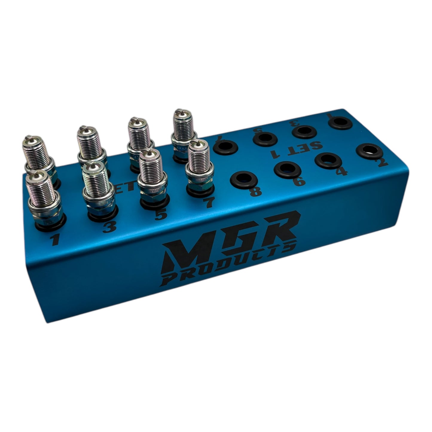 Anodized Spark Plug Holder - LAST REMAINING