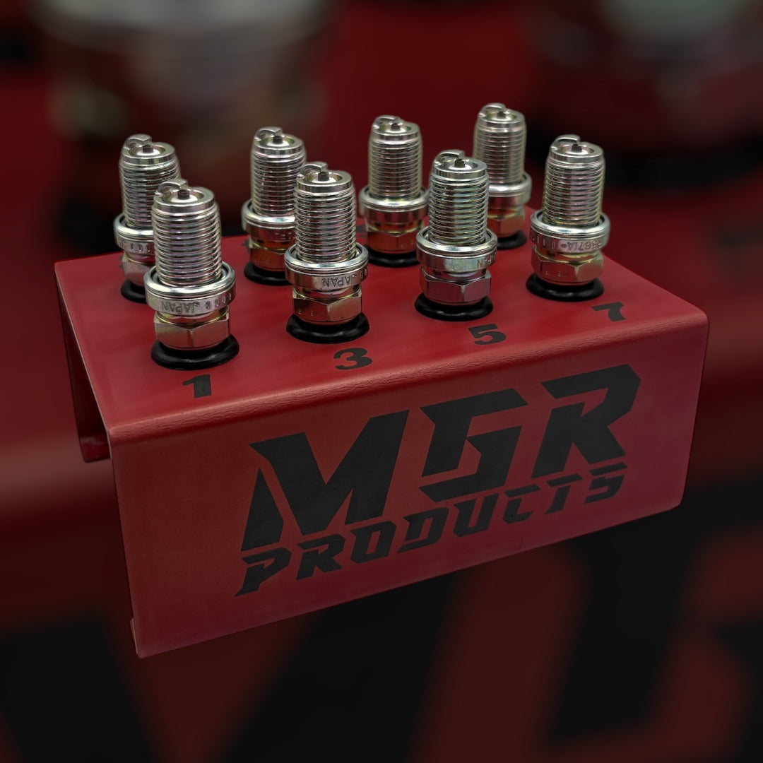 Anodized Spark Plug Holder - LAST REMAINING