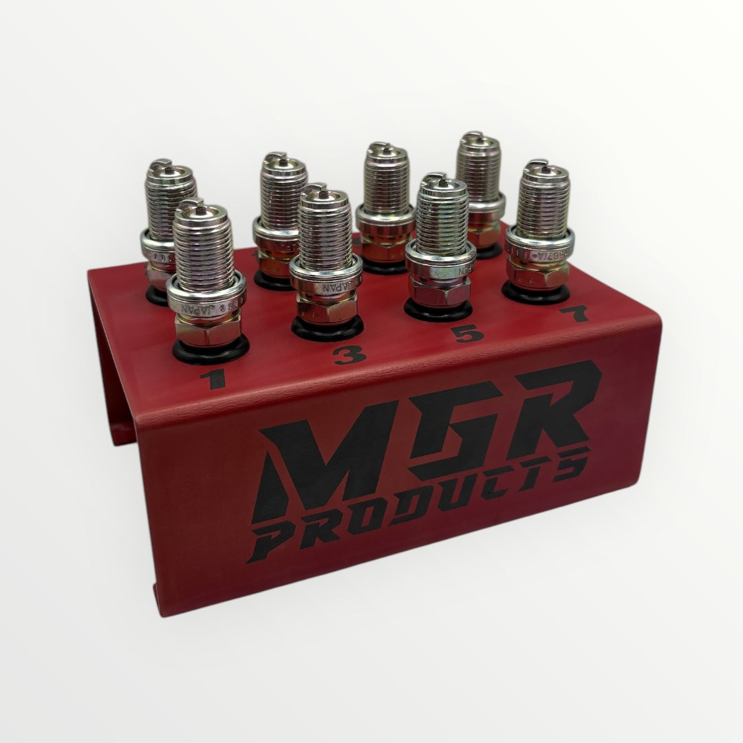 Anodized Spark Plug Holder - LAST REMAINING