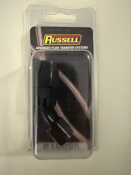 Russell -6AN 45° Hose End