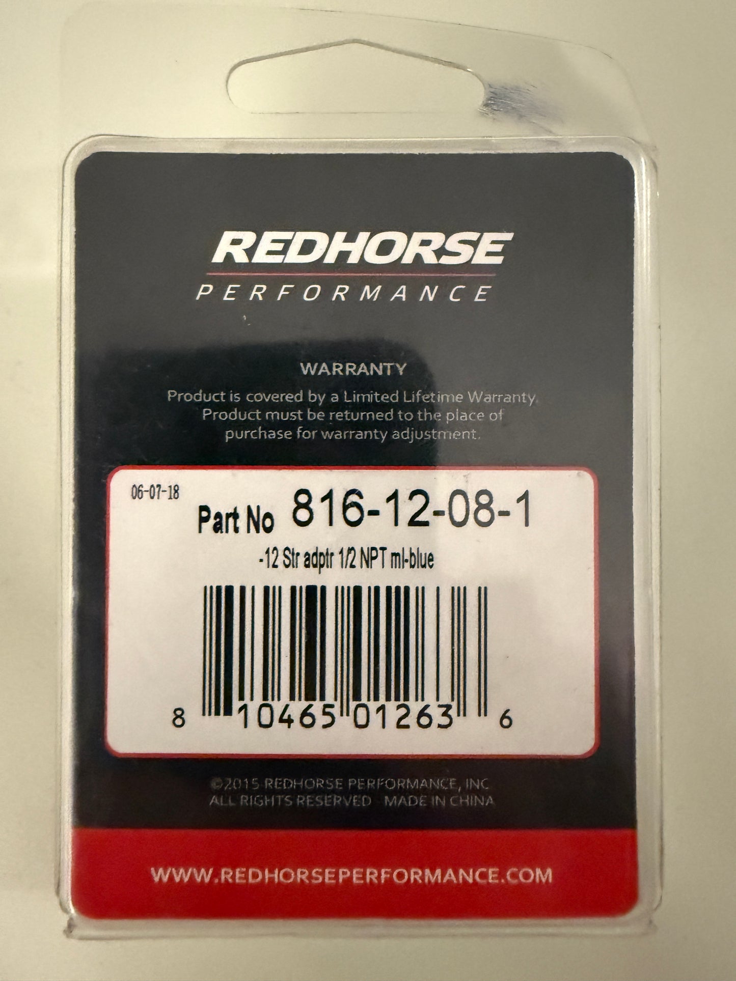 1/2 Inch NPT -12AN Adapter