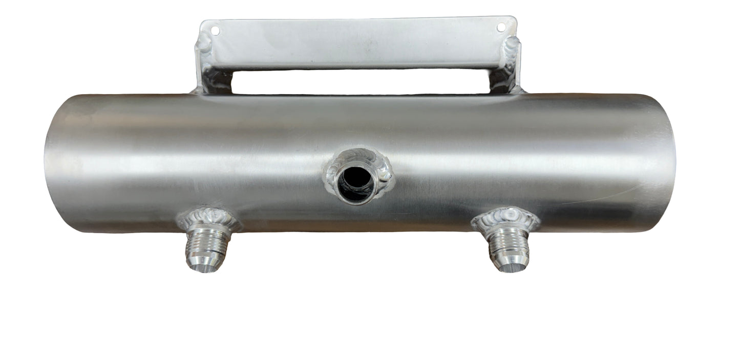 Dragster Rear Radiator Mounted Puke Tank