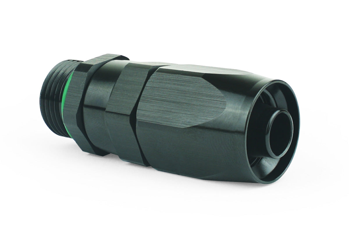 Straight Swivel Hose End to Male O-Ring Boss Fitting
