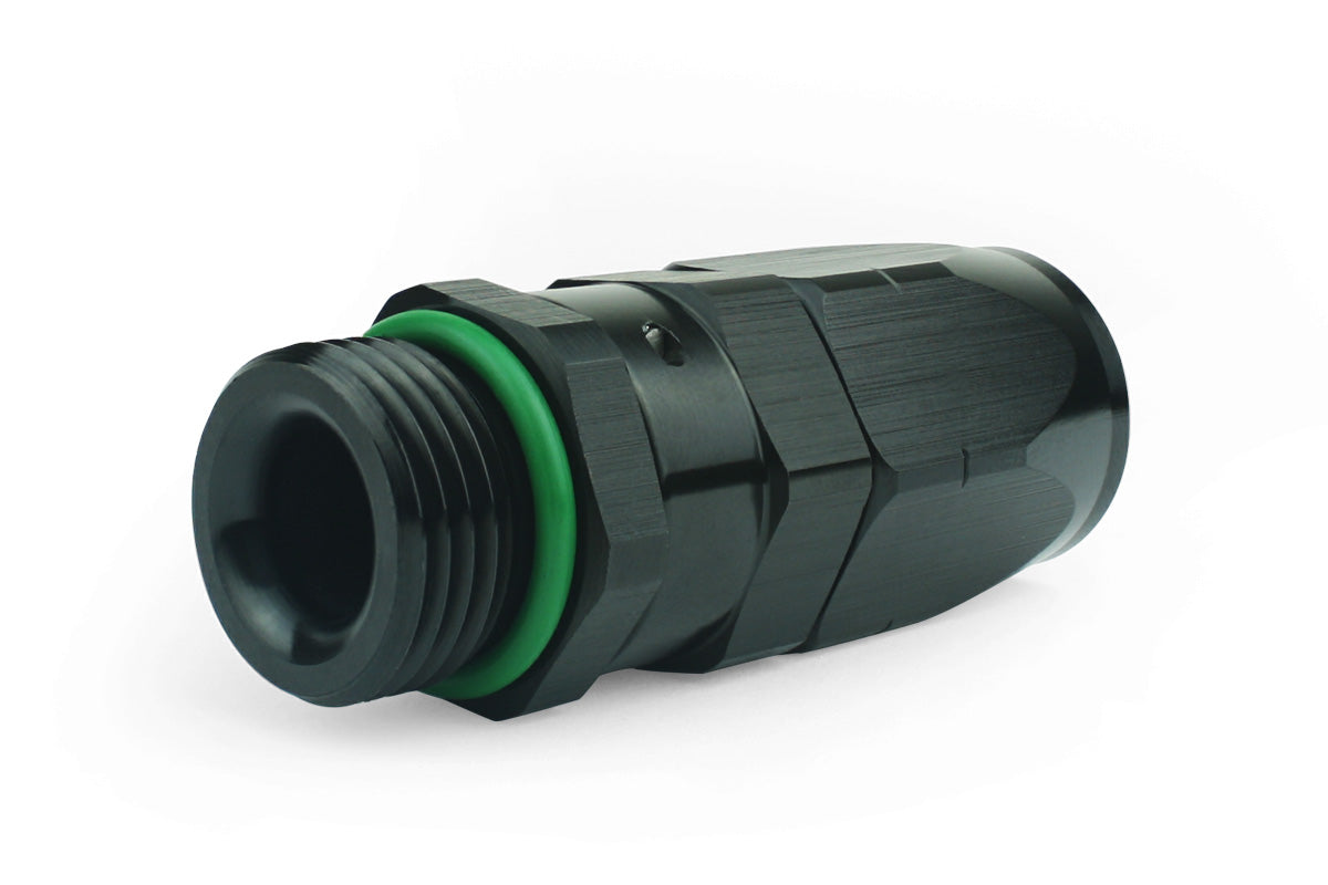 Straight Swivel Hose End to Male O-Ring Boss Fitting
