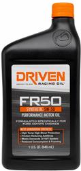 Driven Racing Oil FR50 - HIGH ZINC SYNTHETIC 5W-50 QUART