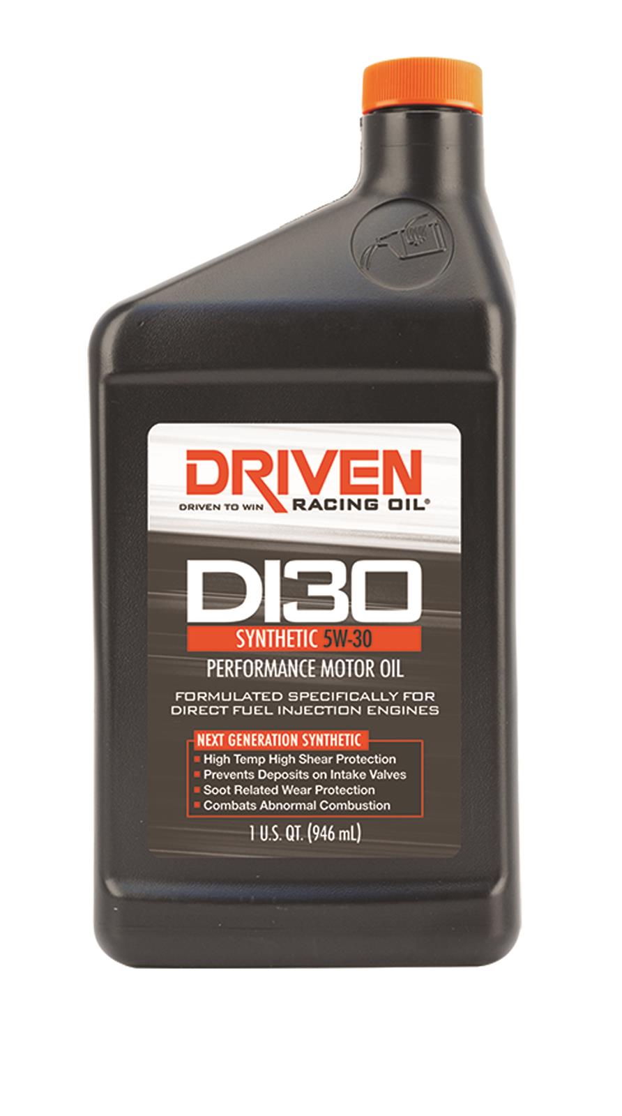 Driven Racing Oil DI30 SYNTHETIC MOTOR OIL 5W-30 QUART