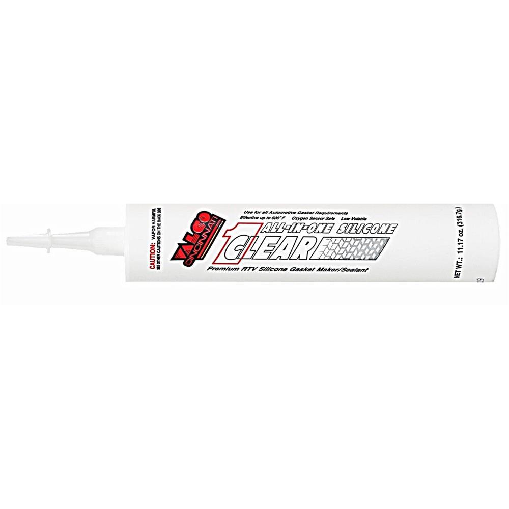 Valco All-In-One RTV Silicone Sealant Cartridges 11.7 oz. Black, Aluminum, or Clear