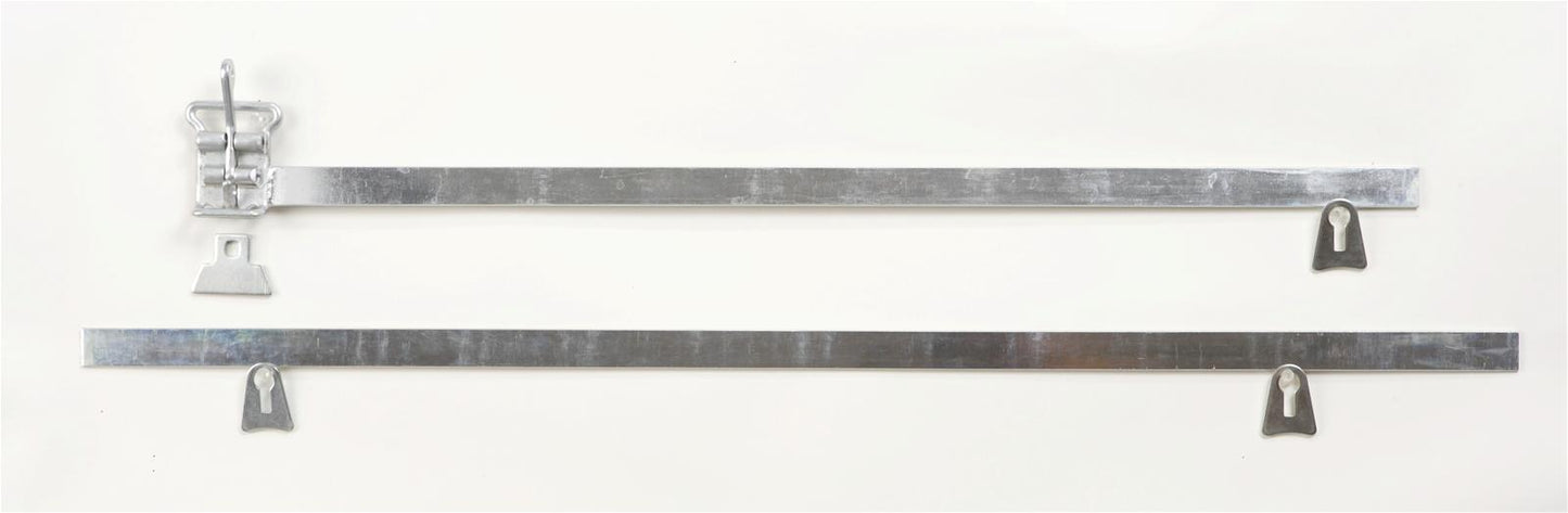 RaceQuip Window Net Mount Kits Latch, Steel, Zinc Plated, Kit