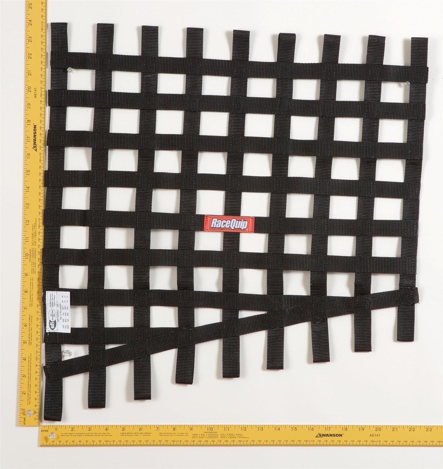 RaceQuip SFI Ribbon Window Net