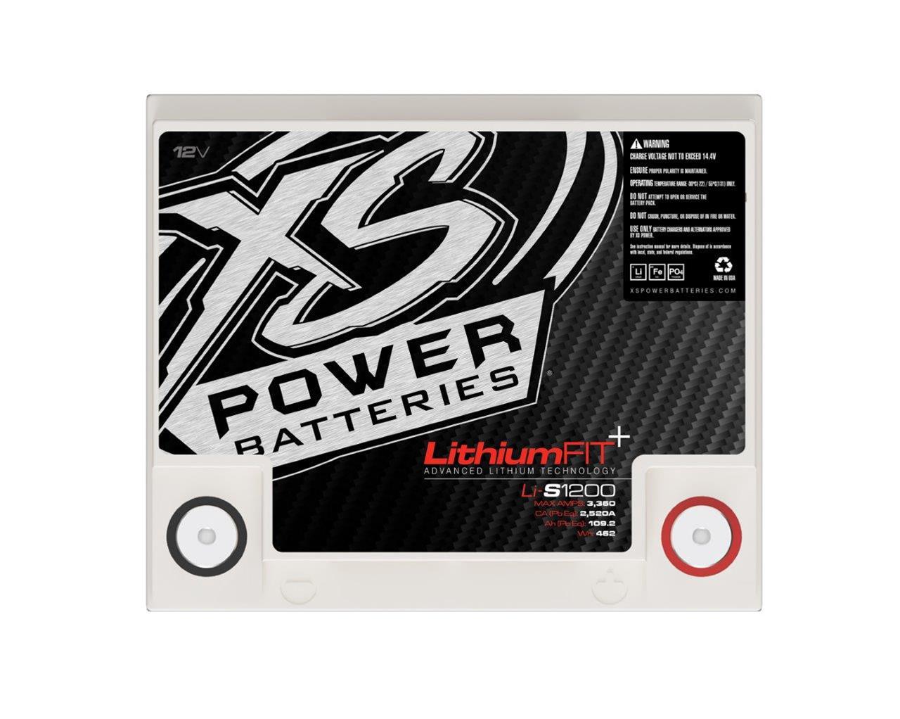 XS Power LI Series 12 V Lithium Racing Batteries LI-S1200
